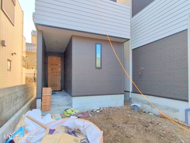 愛知県名古屋市南区桜台２丁目の新築戸建て外構写真 2025年12月16日撮影