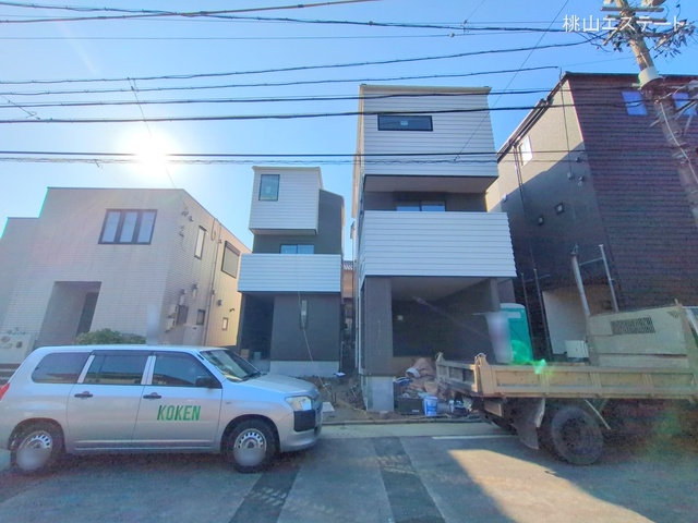 愛知県名古屋市南区桜台２丁目の新築戸建て外構写真 2025年12月16日撮影