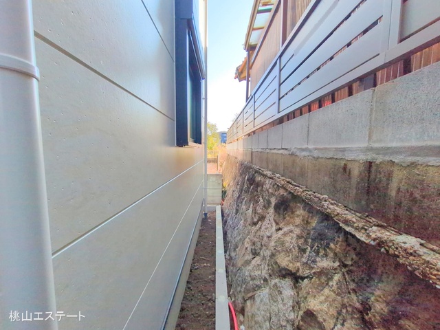 愛知県名古屋市南区桜台２丁目の新築戸建て外構写真 2025年12月16日撮影