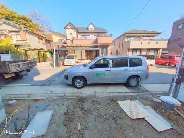 愛知県名古屋市南区桜台２丁目の新築戸建て外構写真 2025年12月16日撮影