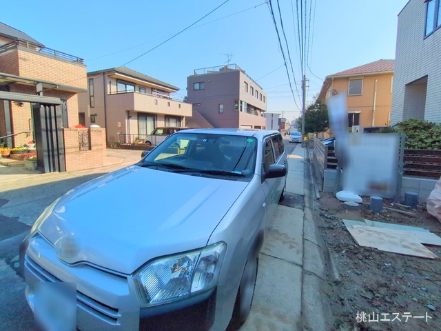 愛知県名古屋市南区桜台２丁目の新築戸建て外構写真 2025年12月16日撮影