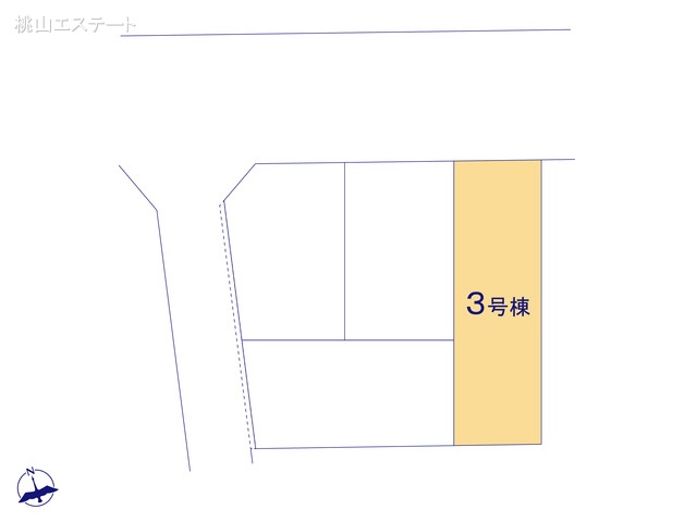 愛知県名古屋市南区桜台２丁目の新築戸建て全体区画図 ※図面と異なる場合は現況を優先
