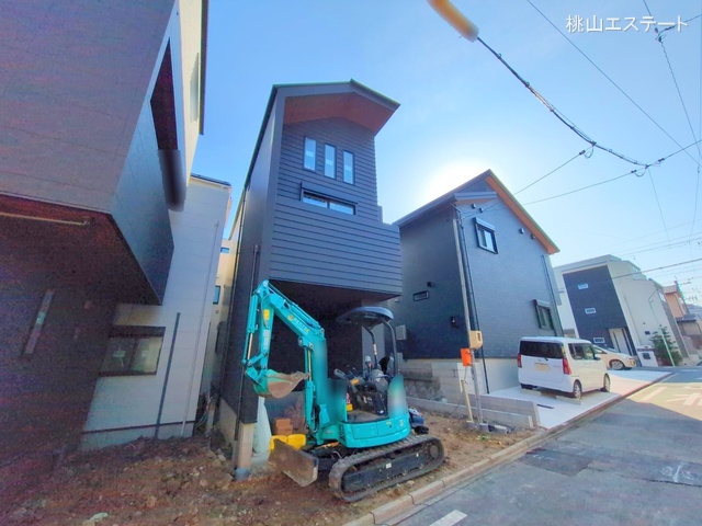 愛知県名古屋市南区桜台２丁目の新築戸建て外構写真 2025年12月16日撮影