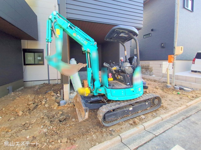 愛知県名古屋市南区桜台２丁目の新築戸建て外構写真 2025年12月16日撮影