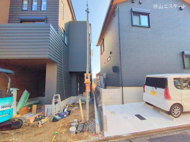 愛知県名古屋市南区桜台２丁目の新築戸建て外構写真 2025年12月16日撮影