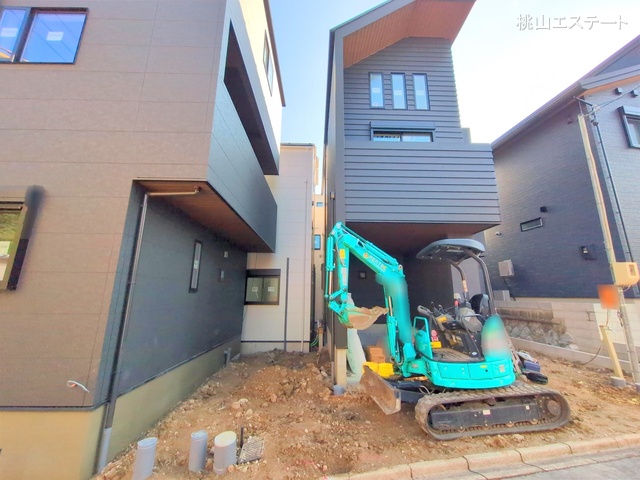 愛知県名古屋市南区桜台２丁目の新築戸建て外構写真 2025年12月16日撮影