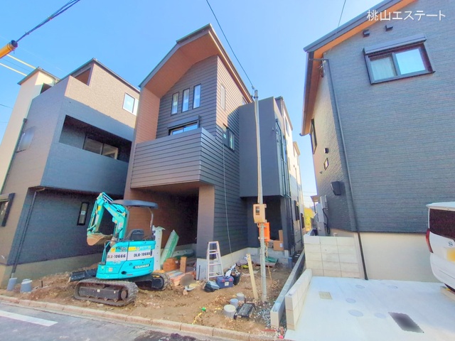 愛知県名古屋市南区桜台２丁目の新築戸建て外構写真 2025年12月16日撮影