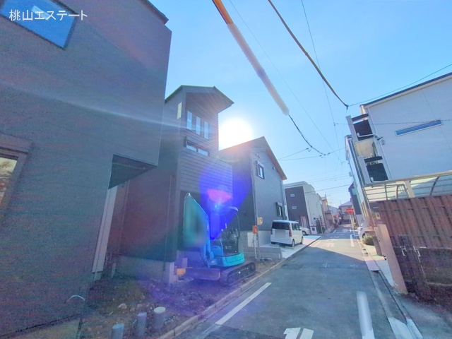 愛知県名古屋市南区桜台２丁目の新築戸建て外構写真 2025年12月16日撮影