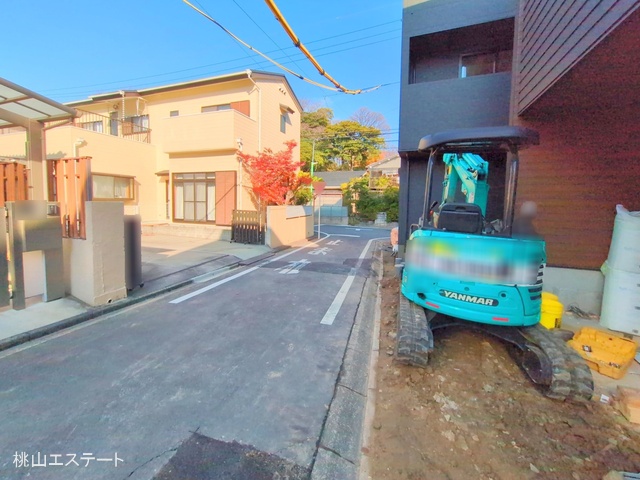 愛知県名古屋市南区桜台２丁目の新築戸建て外構写真 2025年12月16日撮影