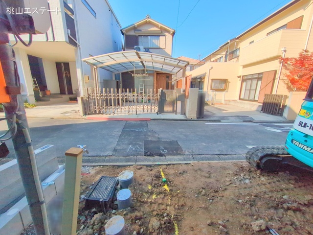 愛知県名古屋市南区桜台２丁目の新築戸建て外構写真 2025年12月16日撮影