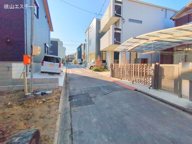 愛知県名古屋市南区桜台２丁目の新築戸建て外構写真 2025年12月16日撮影