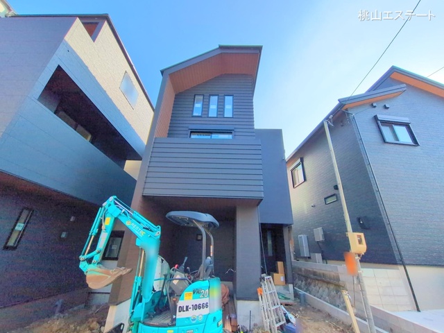 愛知県名古屋市南区桜台２丁目の新築戸建て外構写真 2025年12月16日撮影