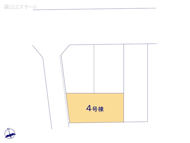 愛知県名古屋市南区桜台２丁目の新築戸建て全体区画図 ※図面と異なる場合は現況を優先