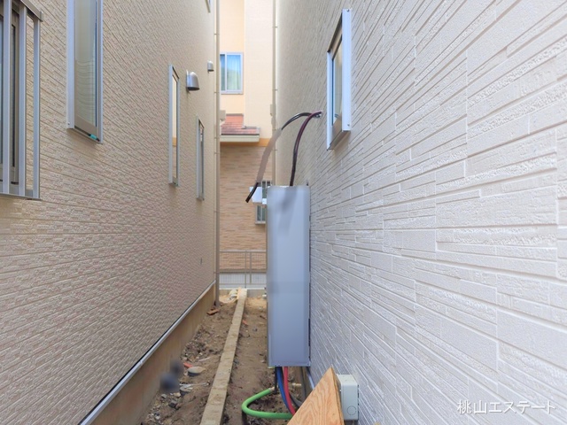 愛知県刈谷市沖野町１丁目の新築戸建て外構写真 2025年11月10日撮影