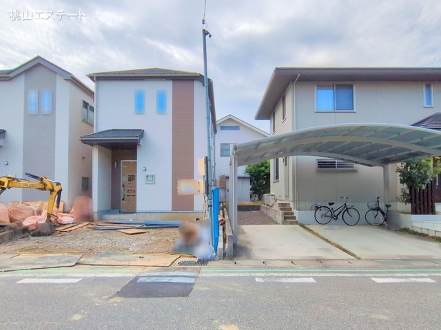 愛知県刈谷市沖野町１丁目の新築戸建て外構写真 2025年11月10日撮影