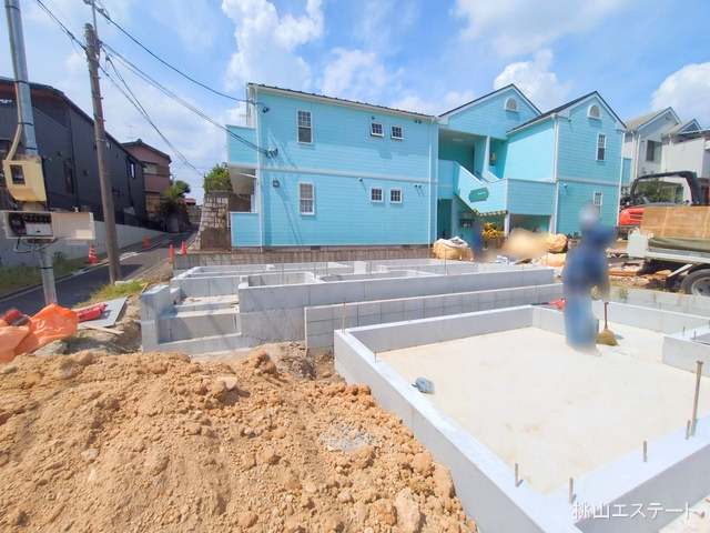 愛知県名古屋市瑞穂区津賀田町３丁目の新築戸建て基礎写真 2025年9月9日撮影