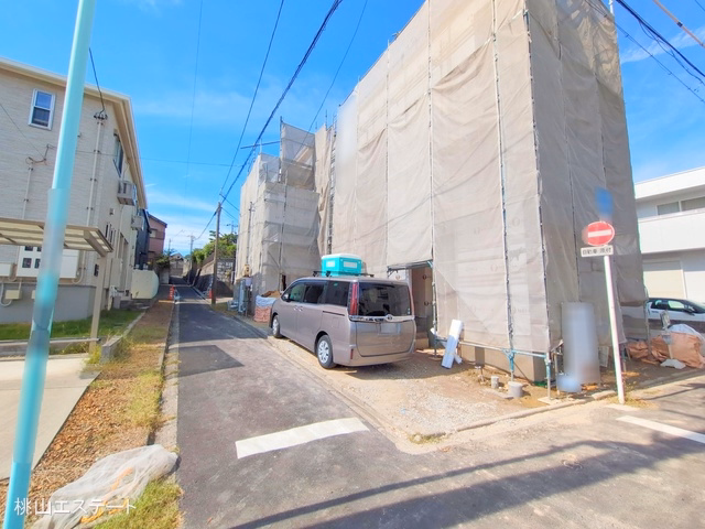 愛知県名古屋市瑞穂区津賀田町３丁目の新築戸建てシート写真 2025年10月7日撮影