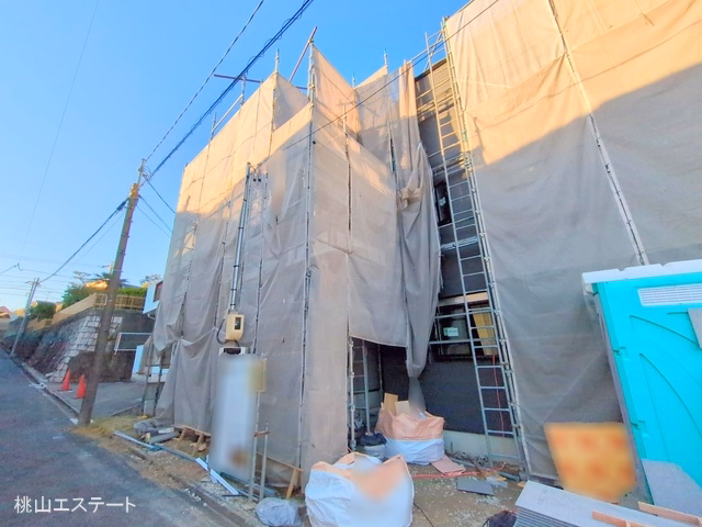 愛知県名古屋市瑞穂区津賀田町３丁目の新築戸建てシート写真 2025年11月5日撮影