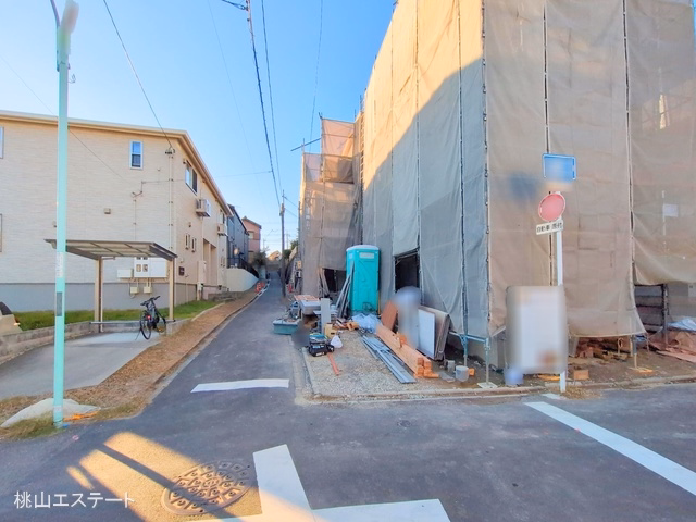愛知県名古屋市瑞穂区津賀田町３丁目の新築戸建てシート写真 2025年11月5日撮影
