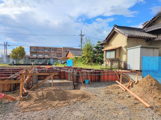 愛知県名古屋市北区福徳町５丁目の新築戸建て基礎写真 2025年9月11日撮影