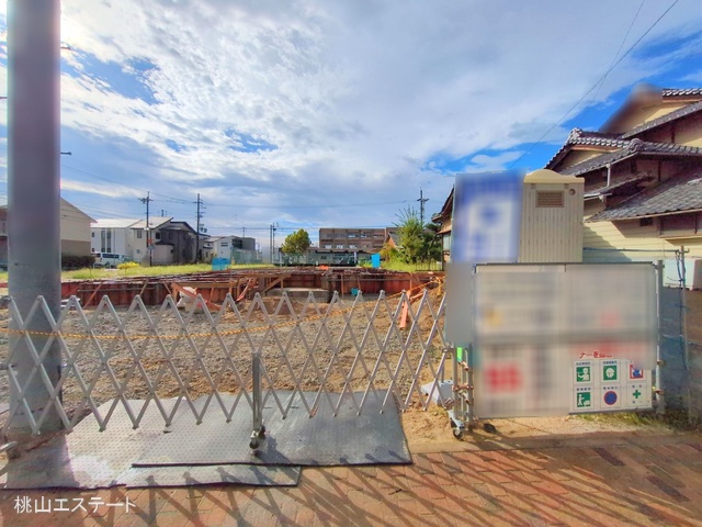 愛知県名古屋市北区福徳町５丁目の新築戸建て基礎写真 2025年9月11日撮影