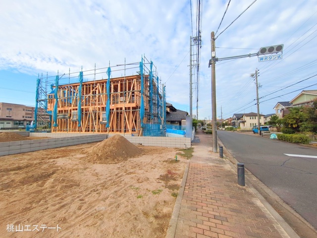 愛知県名古屋市北区福徳町５丁目の新築戸建てシート写真 2025年10月1日撮影