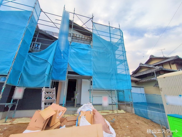 愛知県名古屋市北区福徳町５丁目の新築戸建てシート写真 2025年10月22日撮影