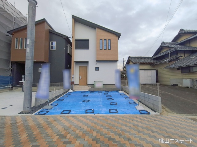 愛知県名古屋市北区福徳町５丁目の新築戸建て完成写真 2026年1月7日撮影