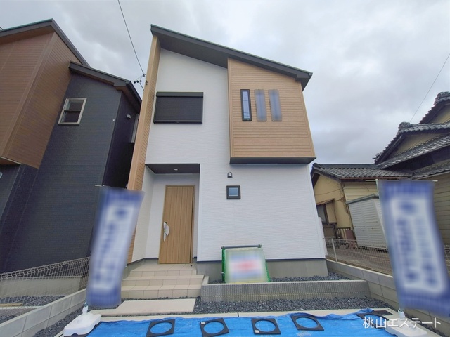 愛知県名古屋市北区福徳町５丁目の新築戸建て完成写真 2026年1月7日撮影