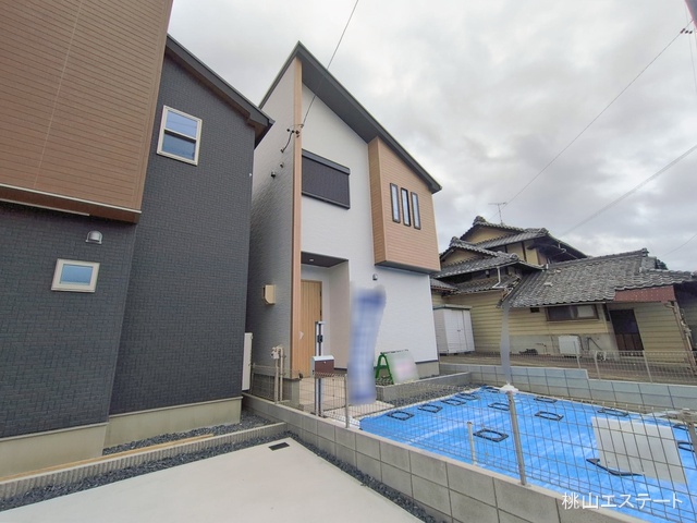 愛知県名古屋市北区福徳町５丁目の新築戸建て完成写真 2026年1月7日撮影