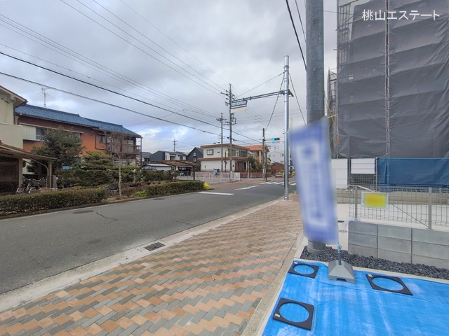 愛知県名古屋市北区福徳町５丁目の新築戸建て完成写真 2026年1月7日撮影