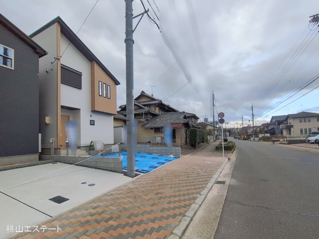 愛知県名古屋市北区福徳町５丁目の新築戸建て完成写真 2026年1月7日撮影