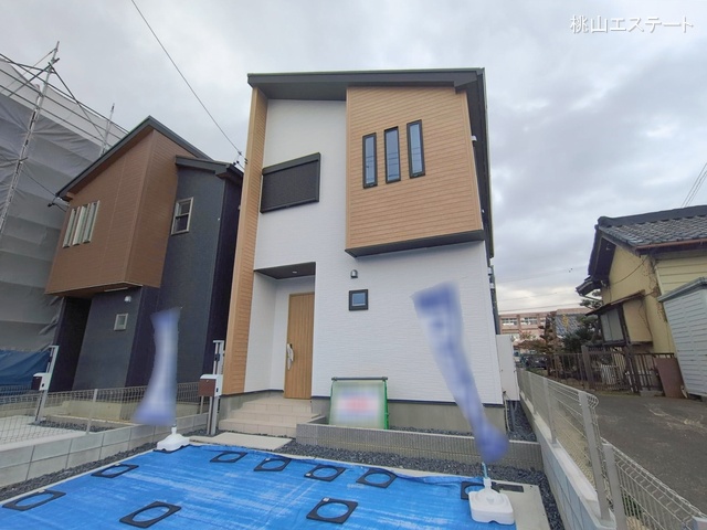 愛知県名古屋市北区福徳町５丁目の新築戸建て完成写真 2026年1月7日撮影