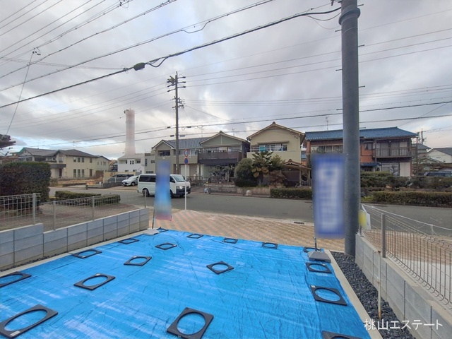 愛知県名古屋市北区福徳町５丁目の新築戸建て完成写真 2026年1月7日撮影