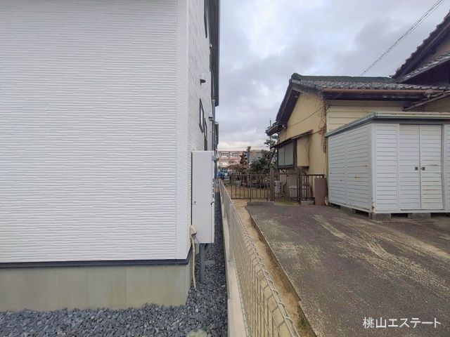 愛知県名古屋市北区福徳町５丁目の新築戸建て完成写真 2026年1月7日撮影