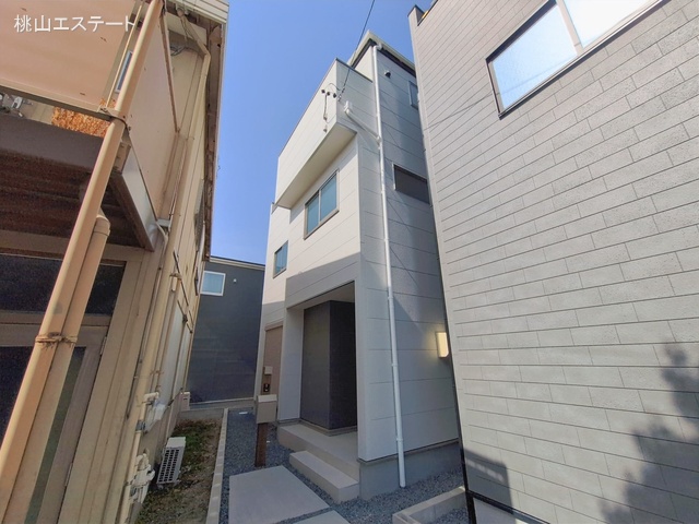 愛知県名古屋市守山区廿軒家の新築戸建て完成写真 2026年2月23日撮影