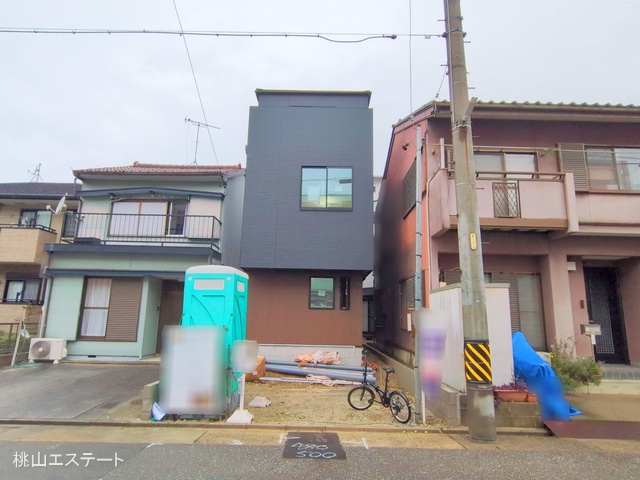 愛知県名古屋市中川区宮脇町２丁目の新築戸建て外構写真 2025年12月23日撮影