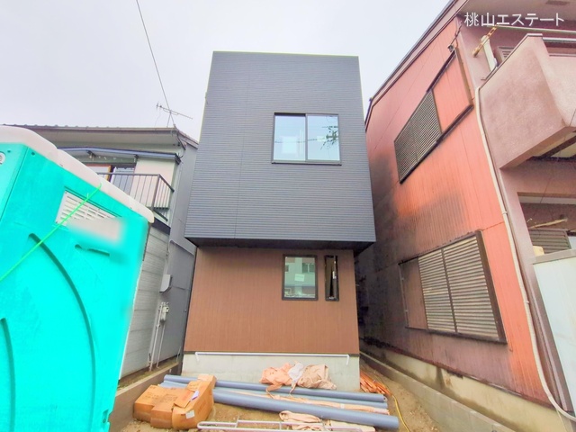 愛知県名古屋市中川区宮脇町２丁目の新築戸建て外構写真 2025年12月23日撮影