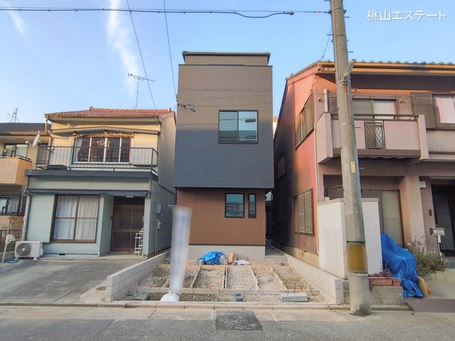 愛知県名古屋市中川区宮脇町２丁目の新築戸建て外構写真 2026年1月18日撮影