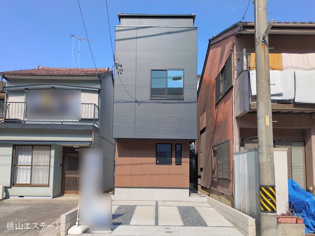 愛知県名古屋市中川区宮脇町２丁目の新築戸建て完成写真 2026年2月11日撮影