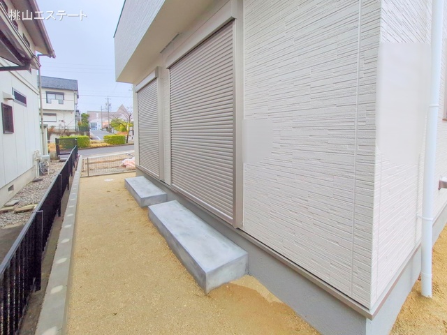 愛知県名古屋市緑区滝ノ水４丁目の新築戸建て外構写真 2025年12月24日撮影