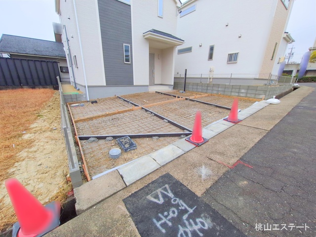 愛知県名古屋市緑区滝ノ水４丁目の新築戸建て外構写真 2025年12月24日撮影