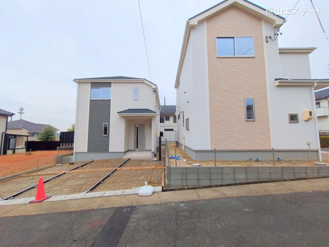 愛知県名古屋市緑区滝ノ水４丁目の新築戸建て外構写真 2025年12月24日撮影