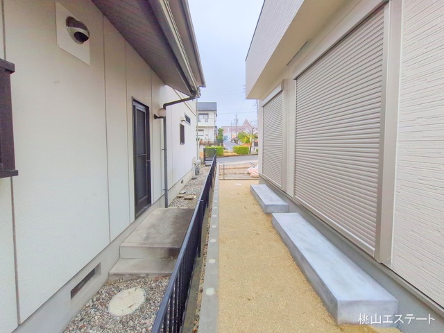 愛知県名古屋市緑区滝ノ水４丁目の新築戸建て外構写真 2025年12月24日撮影