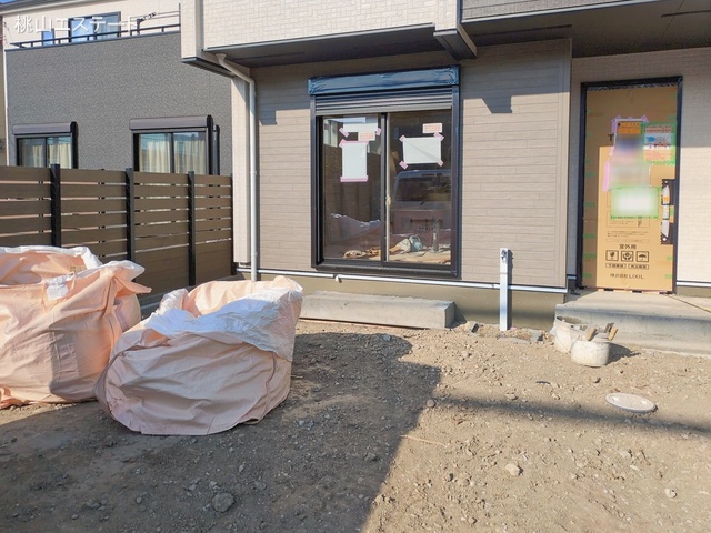 愛知県名古屋市港区大西２丁目の新築戸建て外構写真 2026年1月12日撮影