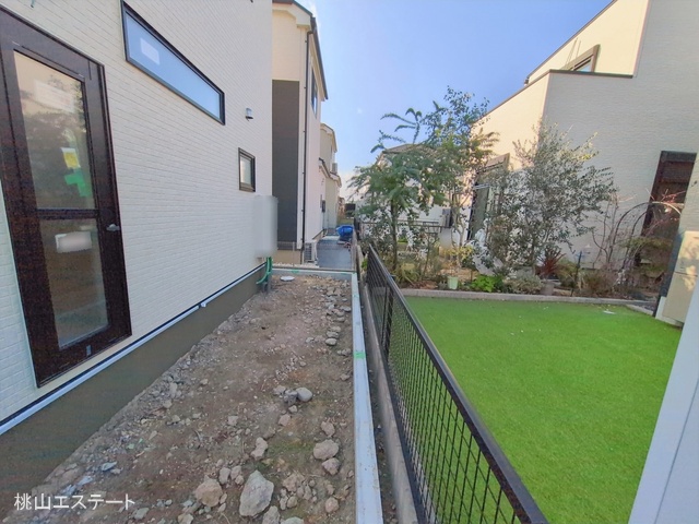 愛知県名古屋市港区大西２丁目の新築戸建て外構写真 2026年1月12日撮影