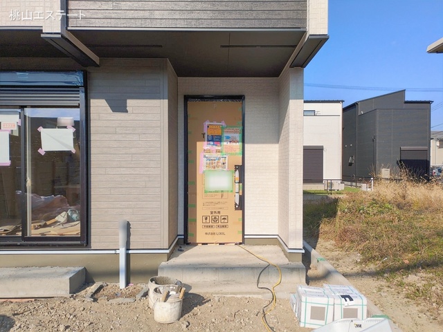 愛知県名古屋市港区大西２丁目の新築戸建て外構写真 2026年1月12日撮影