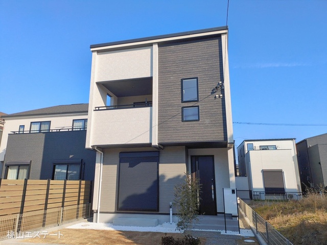 愛知県名古屋市港区大西２丁目の新築戸建て完成写真 2026年2月3日撮影