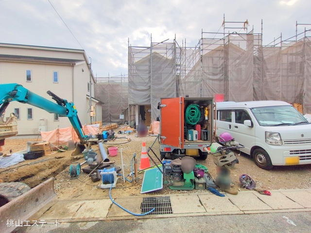 愛知県豊明市新栄町３丁目の新築戸建てシート写真 2025年12月16日撮影