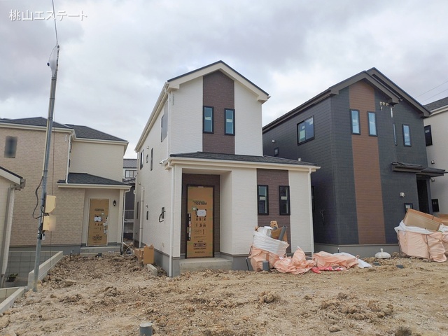 愛知県豊明市新栄町３丁目の新築戸建て外構写真 2026年1月13日撮影